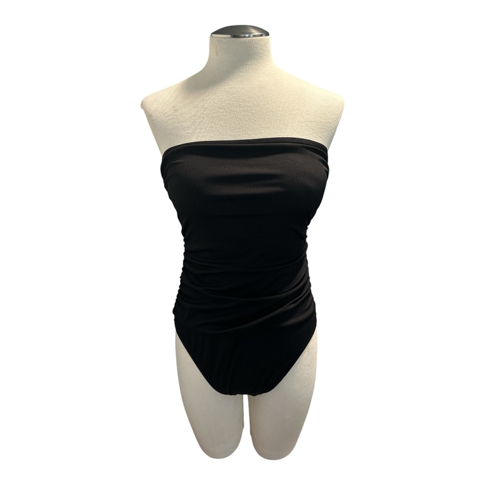 Shade & Shore Black One Piece Swimsuit